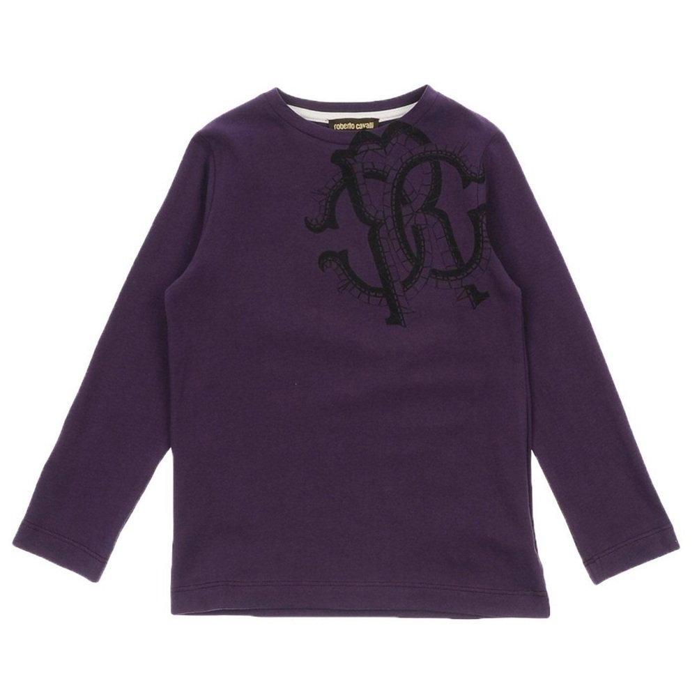 New Roberto Cavalli Devils Long Sleeve T-shirt Size 7